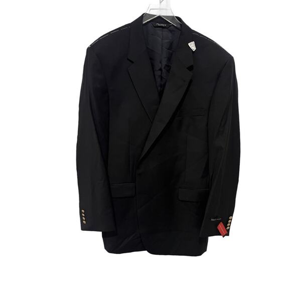 Jos. A. Bank Other - Jos. A Bank Signature Suit Blazer 100% Wool 2 Button 50 Xlong Navy New Jacket